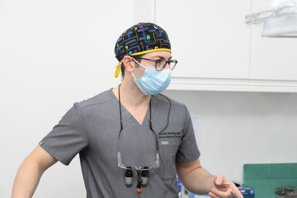 Dr Eric Battista at EB Dental, London